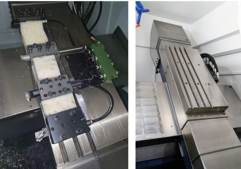 Alta eficiencia herramienta de banda torno CNC H130 Procesamiento de pequeños componentes Torno de molino torno CNC