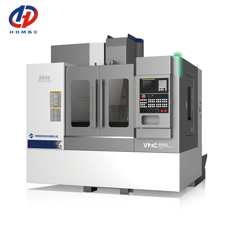 SMTCL FANUC 10000rpm Y eje de viaje 550mm VMC850Q 4 Ejes Centro de mecanizado vertical con plato giratorio