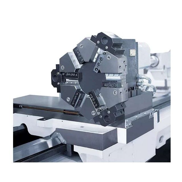 Máquina de torneado CNC CAK6385 Servo motor de 4 estaciones Torreta Metal Torno CNC