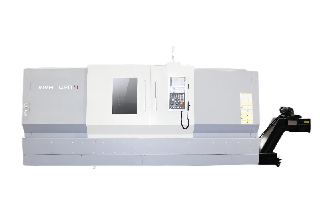 Rigidez inclinada horizontal 35 del torno VIVA T4S del CNC de la cama alta - velocidad del eje 3000r/min