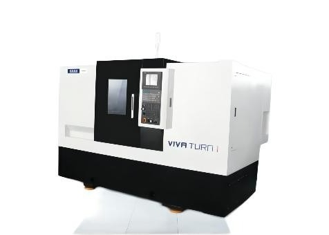 El metal que trabaja la máquina inclinada T1/500 VIVA del torno del CNC de la cama DA VUELTA resistente