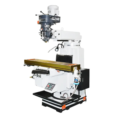 Máquina de fresado vertical de torreta 5H cabeza de fresado Mesa tamaño 1370x305 máquina de fresado de torreta
