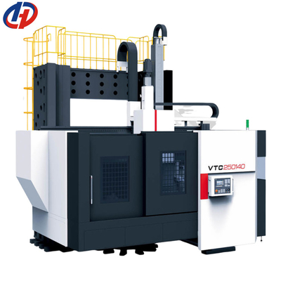 Centro de fresado de torno vertical SMTCL VTC160100S Máquina de torno vertical de 3 ejes de viga fija