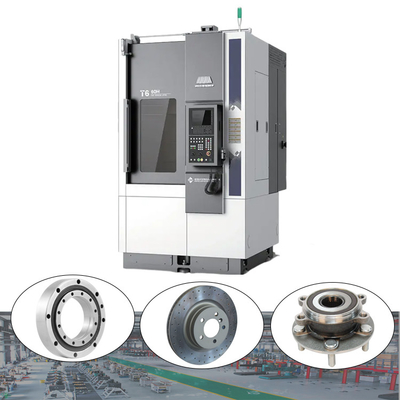 Alto costo de rendimiento T6 CNC Torno de mecanizado de metal centro de torneado SMTCL Torno CNC vertical