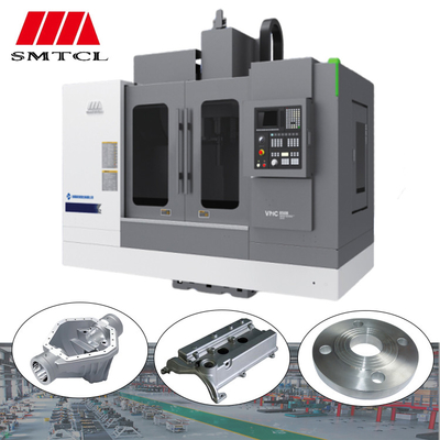 SMTCL VMC1100B Maquina de fresado CNC de 4 ejes para metales Controladores Fanuc 3 Ejes Centro de mecanizado vertical