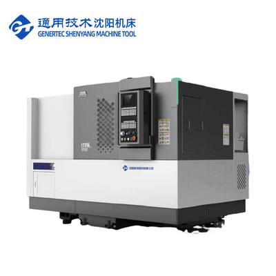 SMTCL Lecho inclinado de precisión Torno CNC IT35L Torno CNC de alto costo para el metal