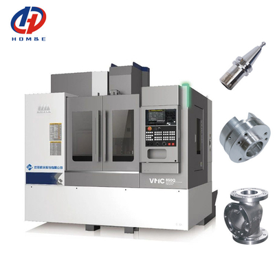 3 Ejes Centro de mecanizado vertical Mecanizado de aluminio VMC850Q 4 Ejes Máquina de fresado CNC Fanuc CNC VMC