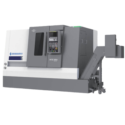 SMTCL Hard Rail CNC Lathe HTC40S Alta rigidez Gran envergadura A2-8 Velocidad del husillo 4000r/min Lecho inclinado CNC Lathe