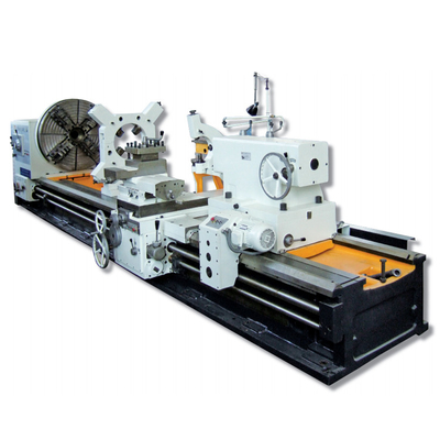 Trabajo pesado 6m Torno manual CW61100D Ancho de la cama 755mm Metal Gran máquina de torneado