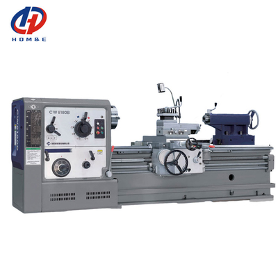 Torno universal CW6180B de alta rigidez 600 mm ancho de la cama motor de trabajo pesado máquina de torneado