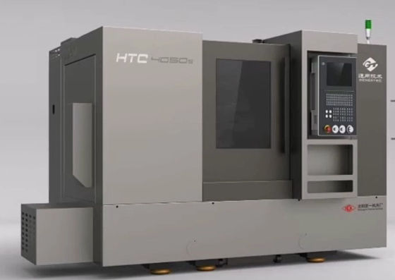 Grado inclinado horizontal HTC4050S de la máquina 45 del torno del CNC de la cama